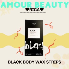 RICA BLACK BODY WAX STRIPS